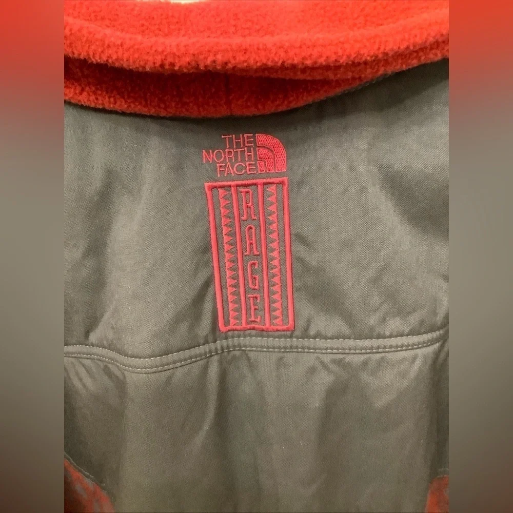 VTG USA North Face TNF Rage Men's Medium Fleece Pullover High Cowl Neck Jacket - Picture 9 of 16